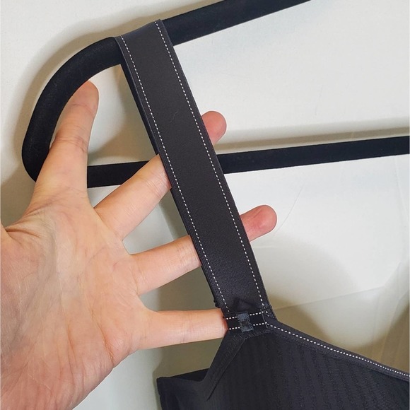 NWT Freya Black Striped Idol Balcony T-Shirt Bra Size 32H - Picture 9 of 13